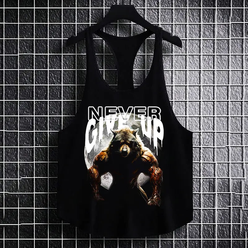 Bodybuilding Maieuri Never Give Up Wolf