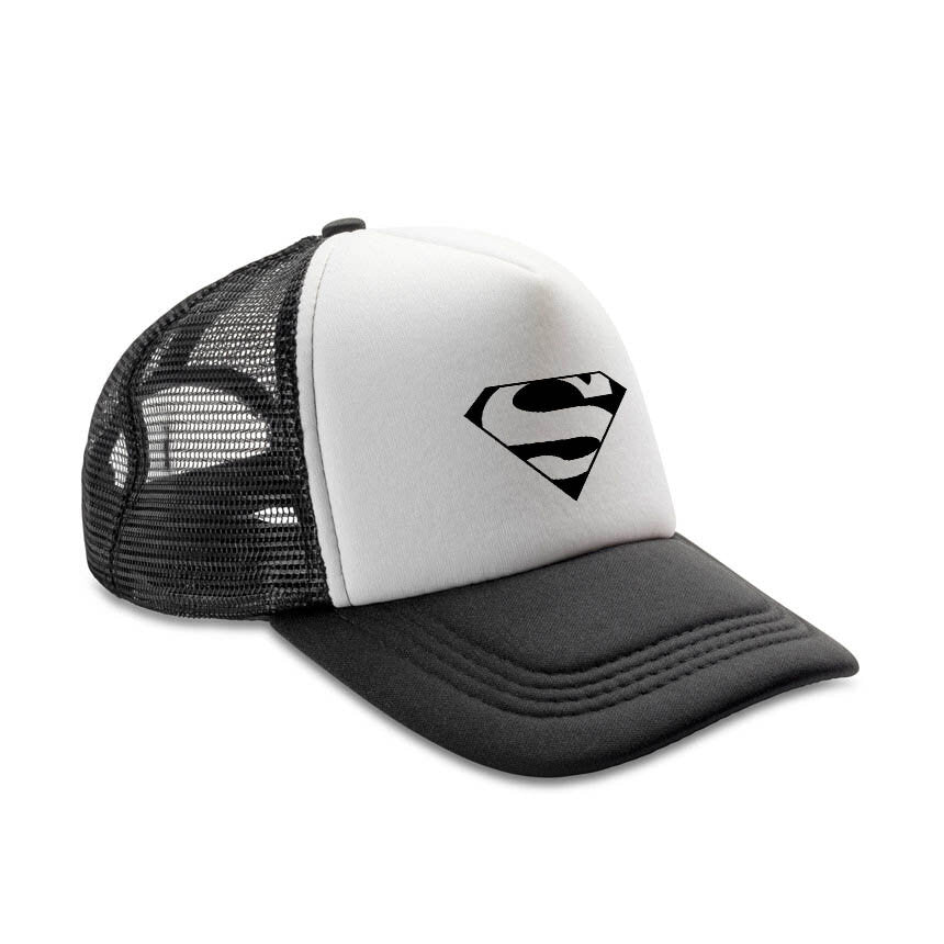 Detroit Mesh Cap Superman 3D Logo