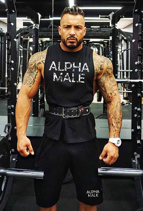 Echipament sportiv pentru sala ALPHA MALE Maieuri