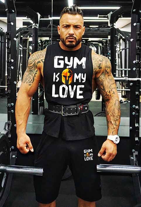 Echipament sportiv pentru sala Gym Is My LOVE Maieuri