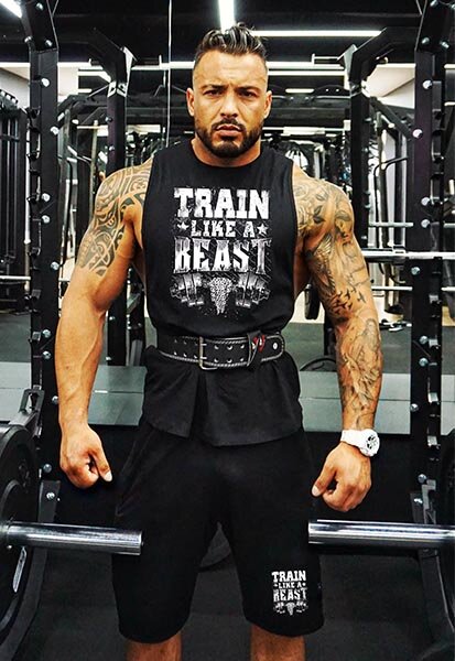 Echipament sportiv pentru sala Train Like a Beast Maieuri