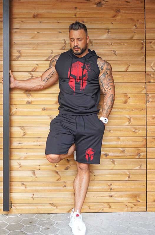 Echipament sportiv pentru sala SPARTAN RED