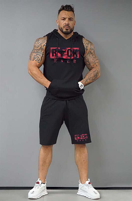 Echipament sportiv pentru sala cu Rock Hard Red