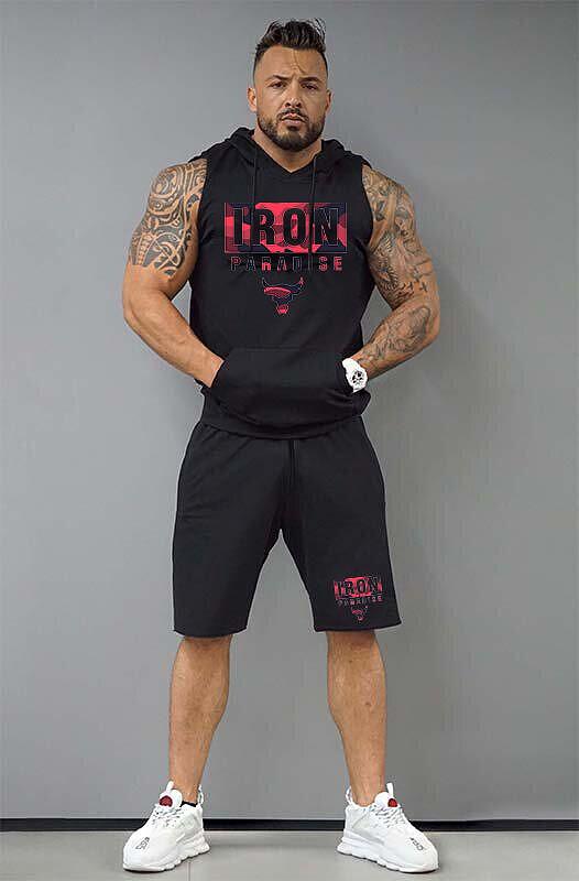 Echipament sportiv pentru sala cu Iron Paradise Red