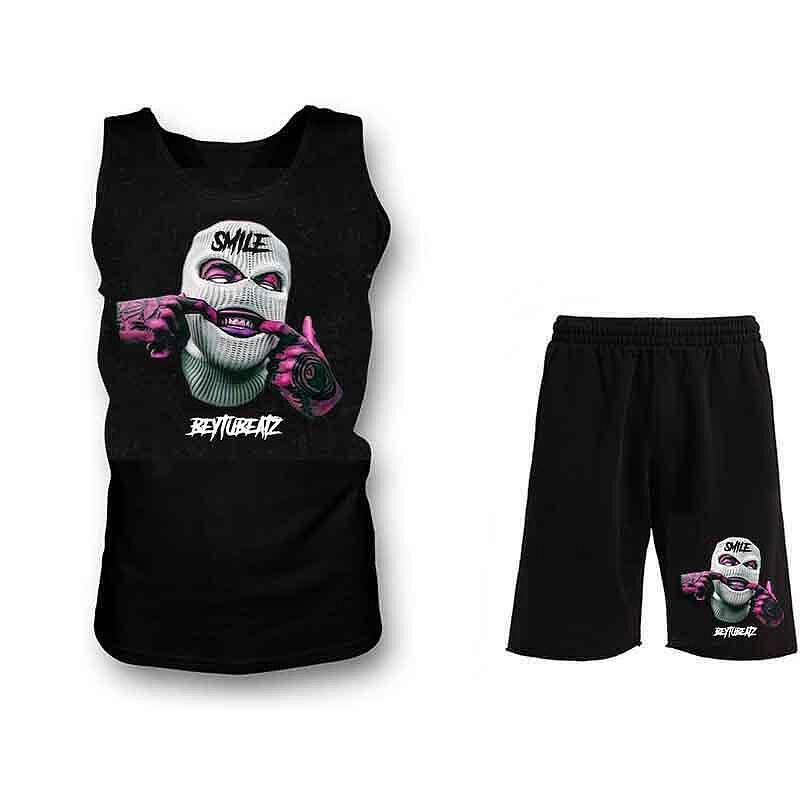 Echipamentul scurt maieuri Gangsta Mask2