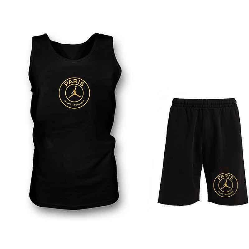 Echipamentul scurt maieuri PSG Gold