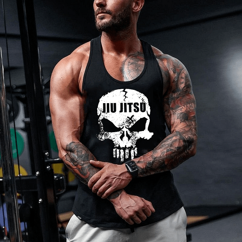 Fitness Maieuri Jiu Jitsu Skull