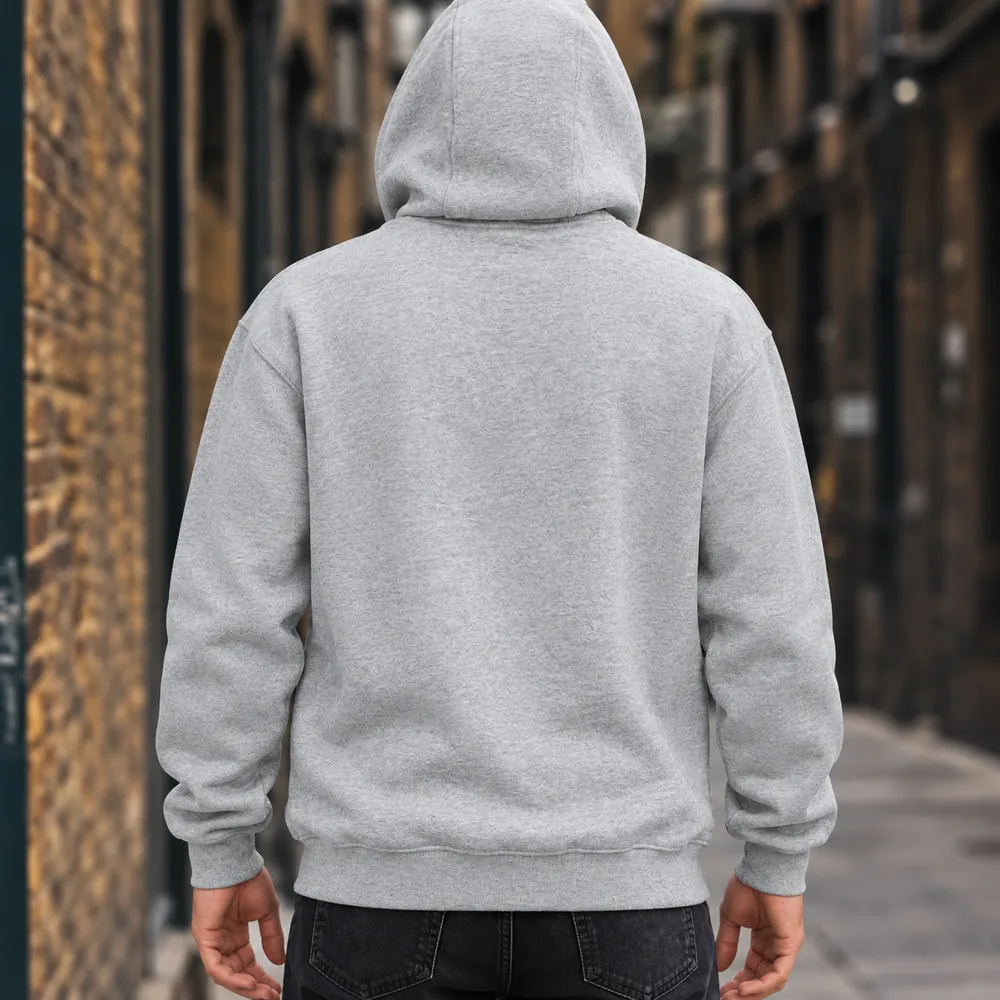 Hanorac SnakeBlue Heather gray - spate