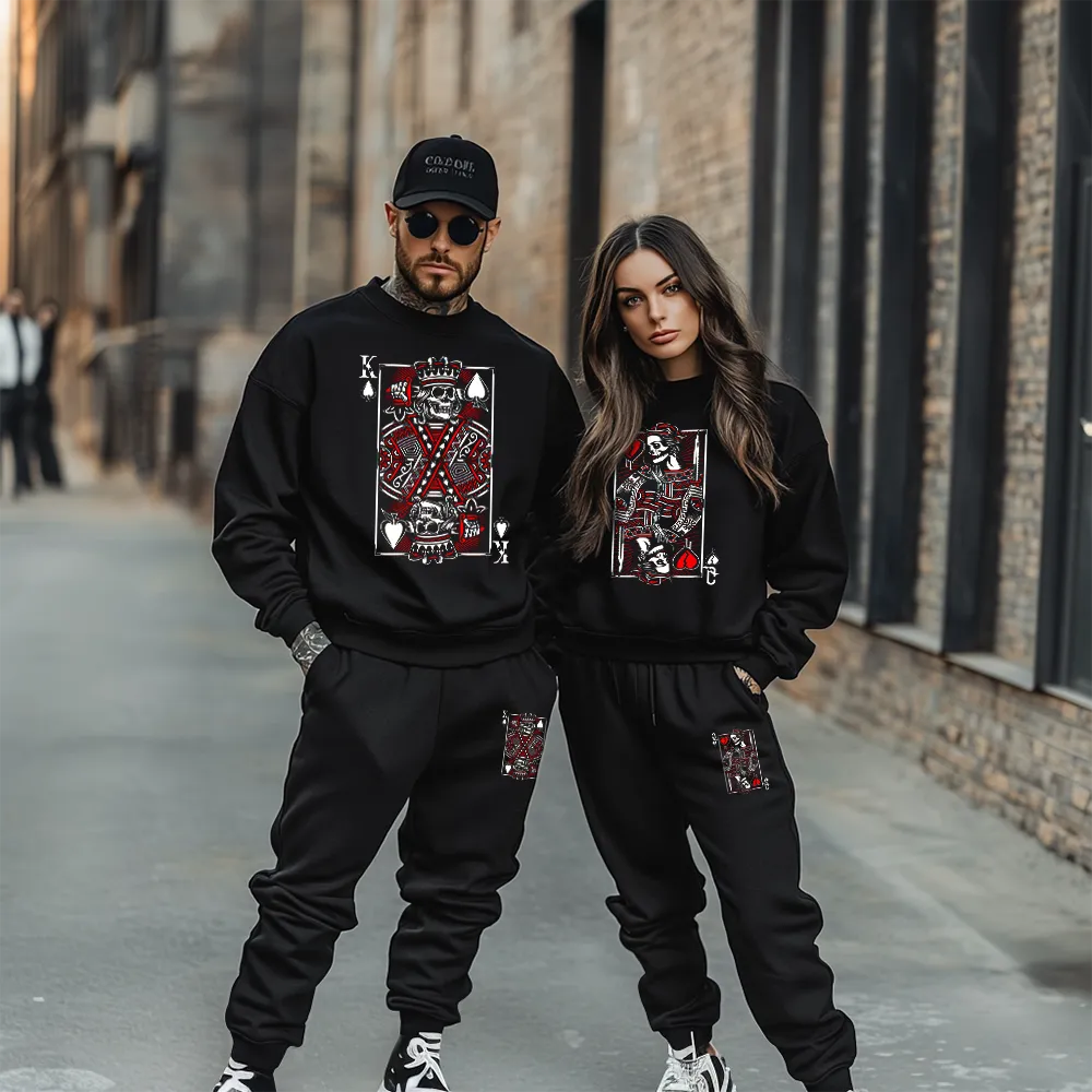 Hanorace + Pantaloni pentru cupluri KQ