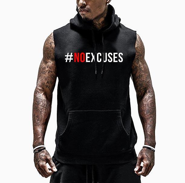 Hanorace fără maneca No Excuses