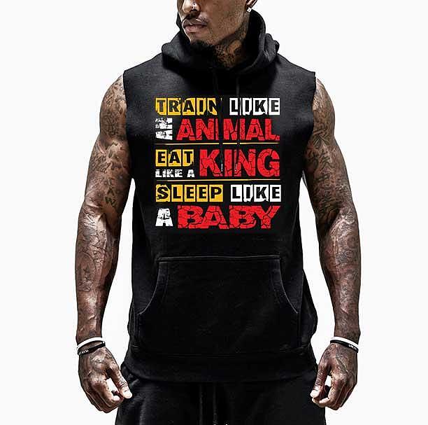 Hanorace fără maneca Animal King Baby