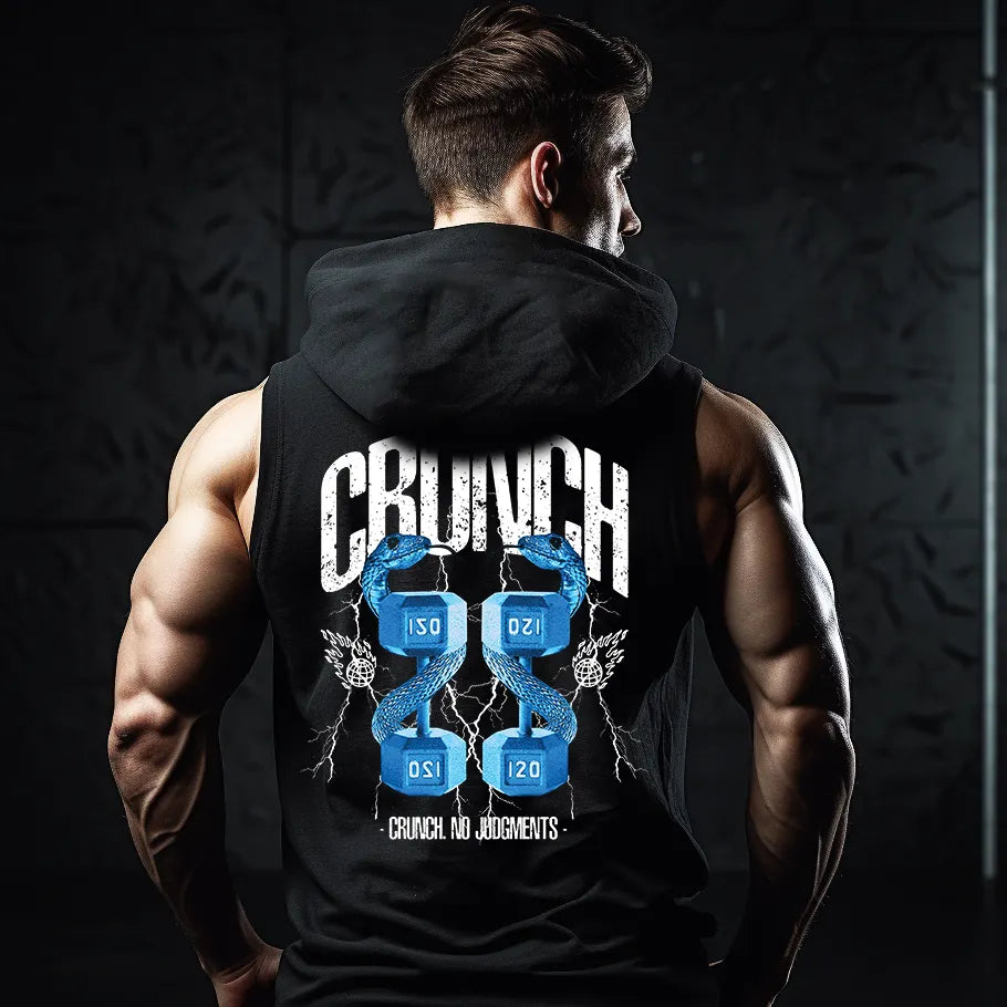Hanorace fără maneca Crunch