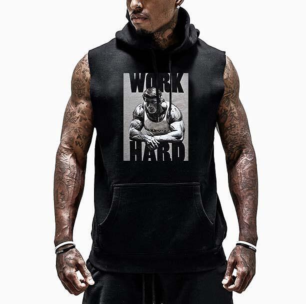 Hanorace fără maneca Work Hard