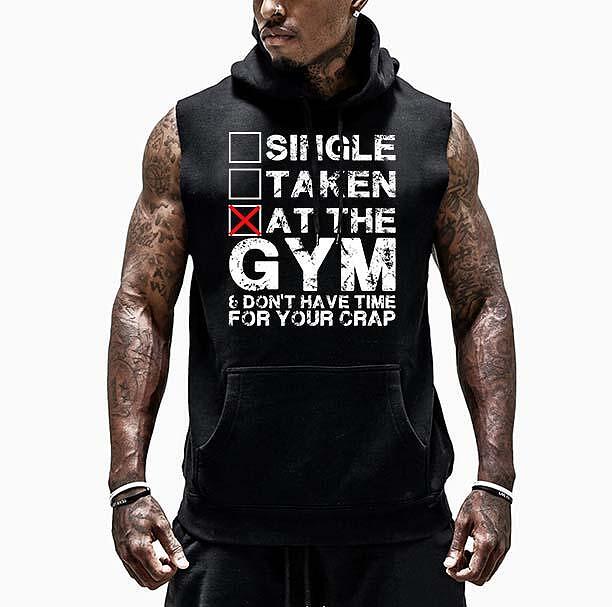 Hanorace fără maneca At The Gym