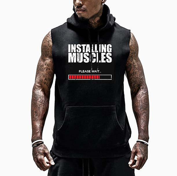 Hanorace fără maneca Installing