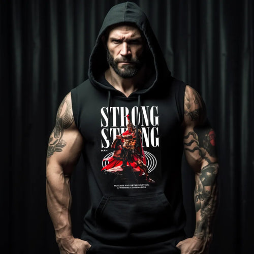 Hanorace fără maneca Strong Strong