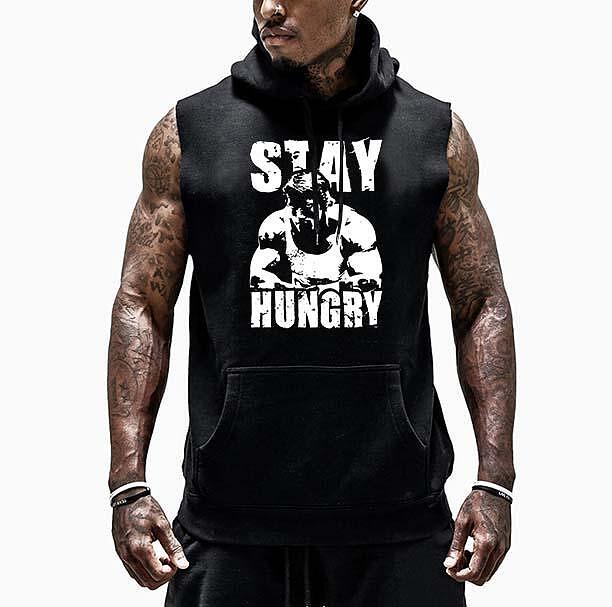 Hanorace fără maneca Stay Hungry