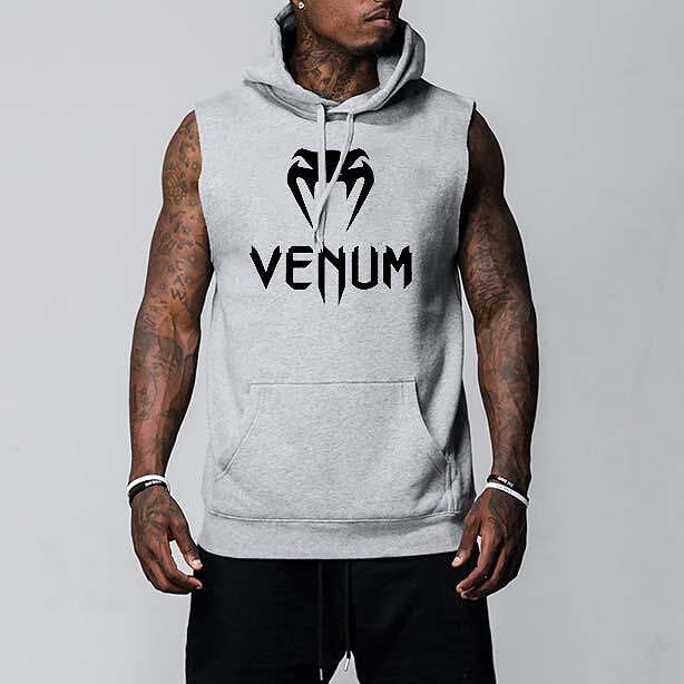 Hanorace fără maneca Venu Gri