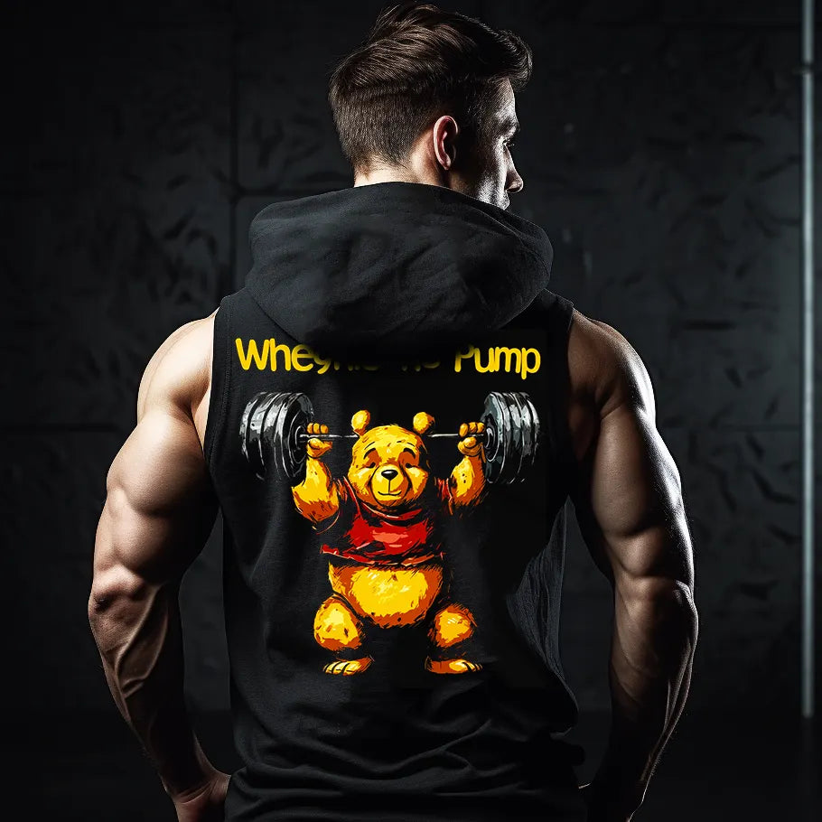 Hanorace fără maneca Wheynie The Pump