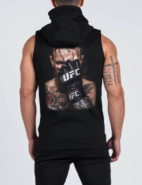 Hanorace fără maneca Conor UFC cu fermoar
