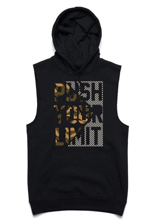 Hanorace fără maneca Push Your Limit