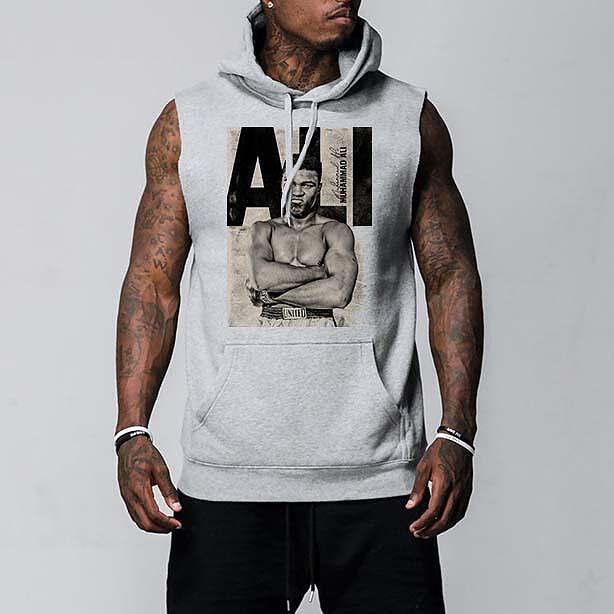 Hanorace fără maneca Alii Gri