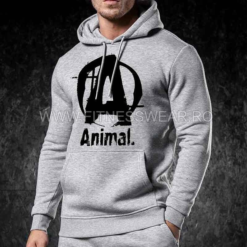 Hanorace Animal Premium Gri