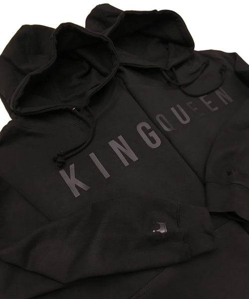 Hanorace pentru cupluri King and QUEEN BLACK