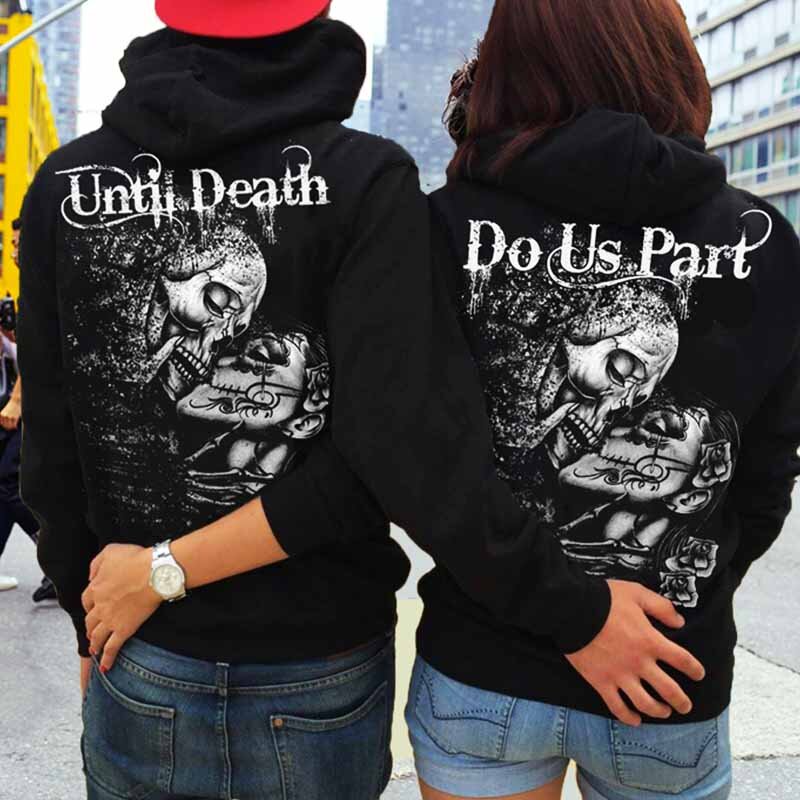 Hanorace pentru cupluri Until Death