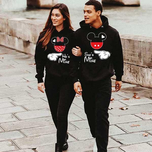 Hanorace pentru cupluri Mine 2