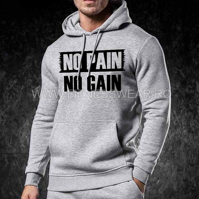 Hanorace No Pain No Gain Gri
