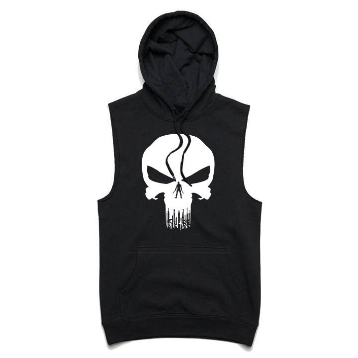 Hanorace fără maneca The Punisher New