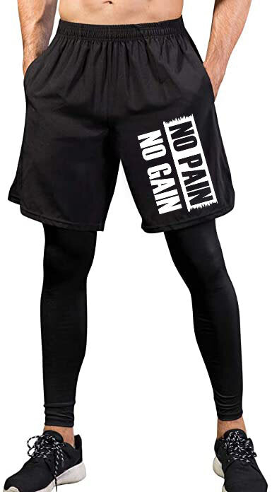 Pantaloni scurti No Pain No Gain