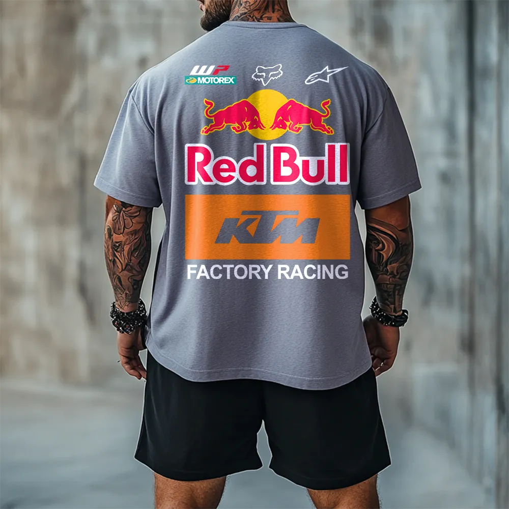 Premium Oversized Echipamentul scurt RedBull KTM