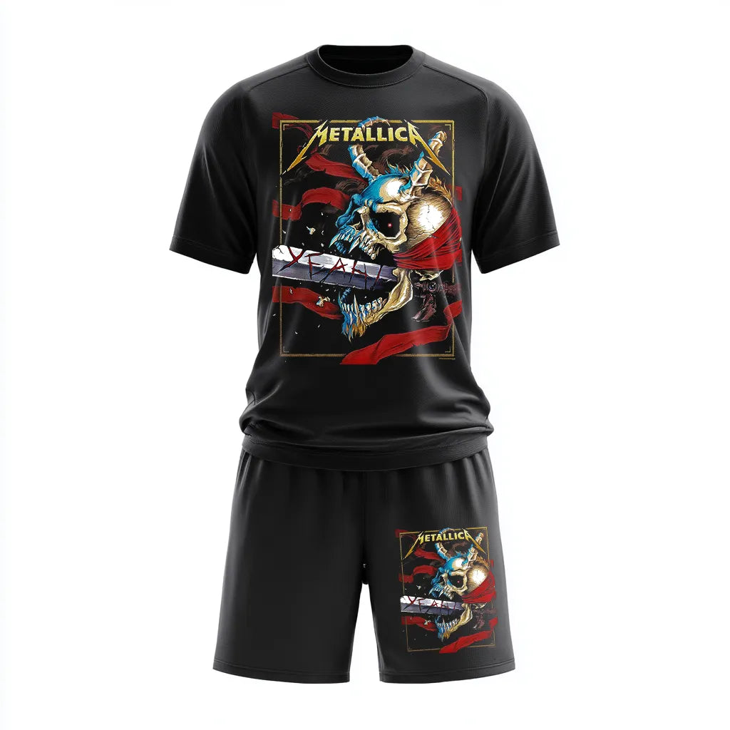 Set sportiv respirabil Metallica Yeah