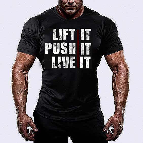 Tricou Lift Push Live
