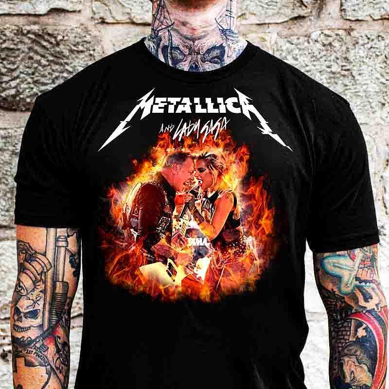 Tricou Metallica Love in Fire