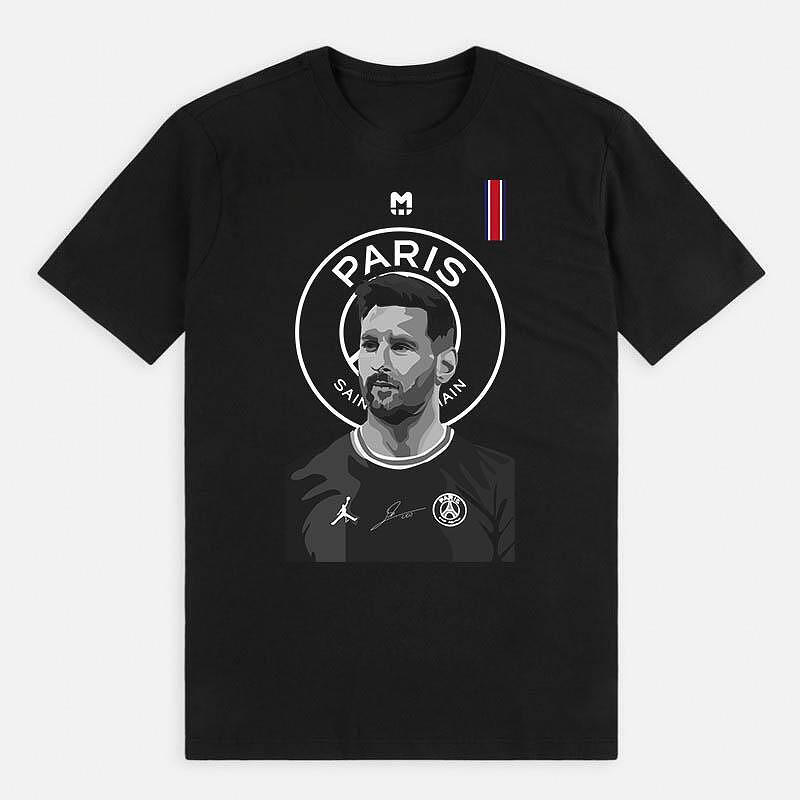 Tricou Paris Messi Negru