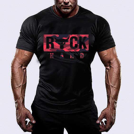 Tricou Rock Hard Red