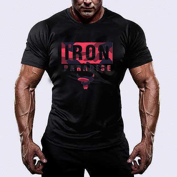 Tricou Iron Paradise Red