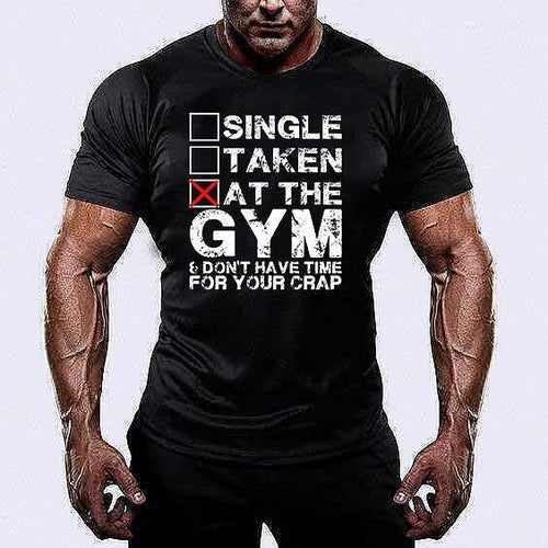 Tricou At The Gym