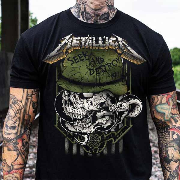 Tricou Metallica Military