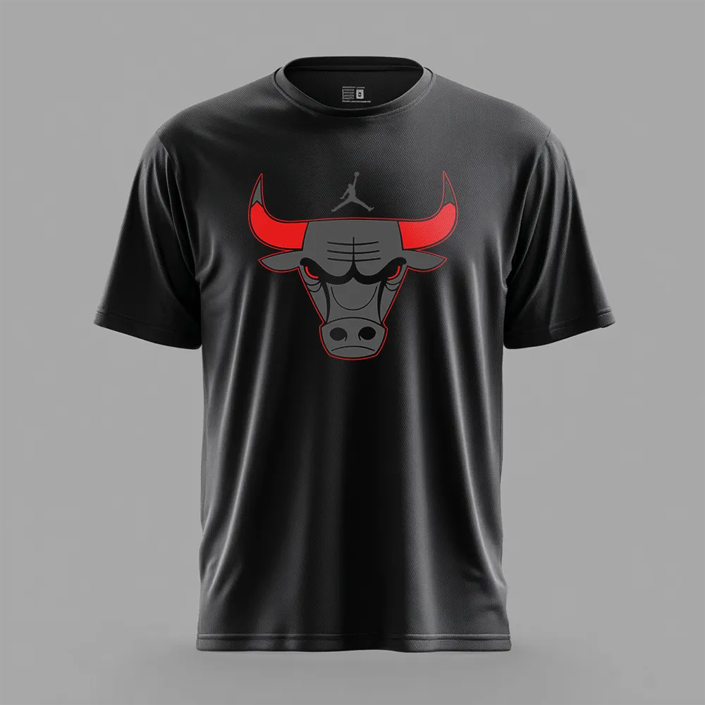 Tricou sport din material respirabil Bullls