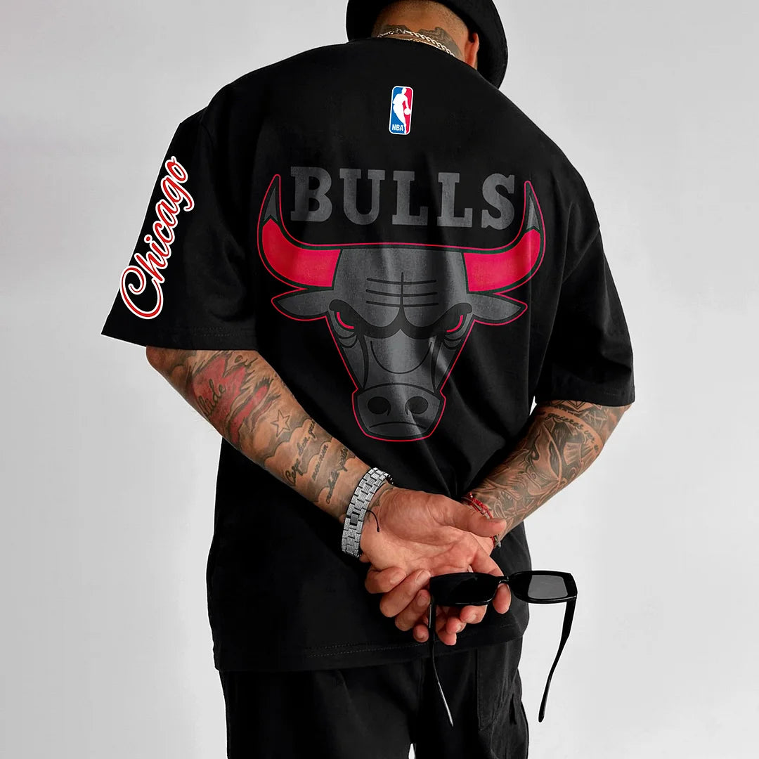 Tricou Unisex Oversize Chi Bulls