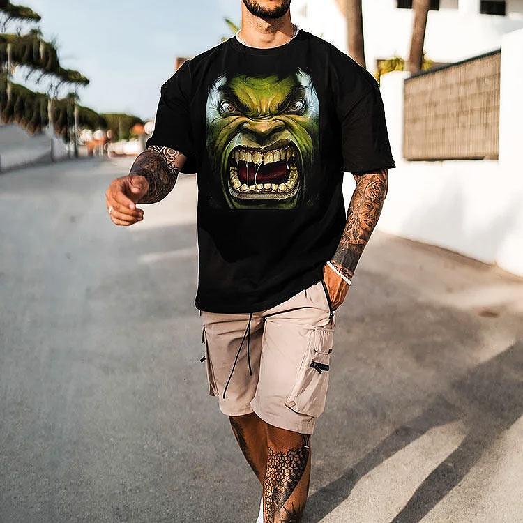 Tricou Unisex Oversize Hulkkkkk