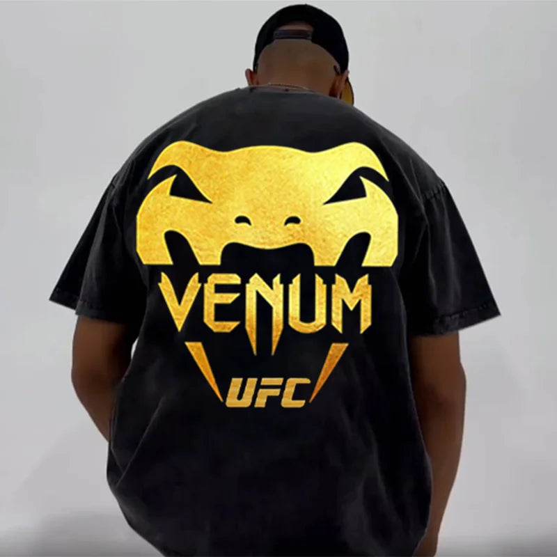 Tricou Unisex Oversize Venu Gold UFC