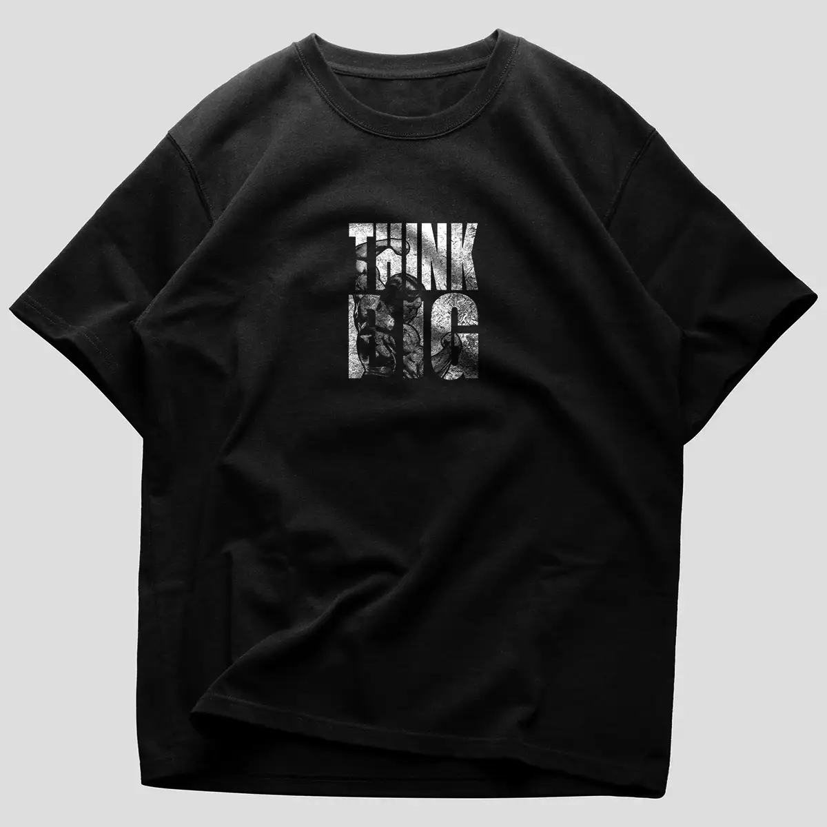 Tricou Unisex Oversize Think Big