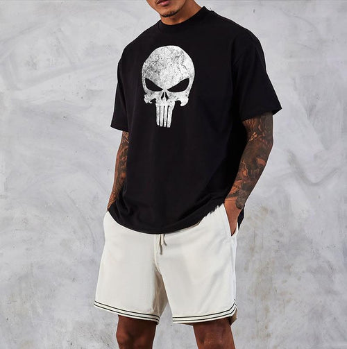 Tricou Unisex Oversize Skull