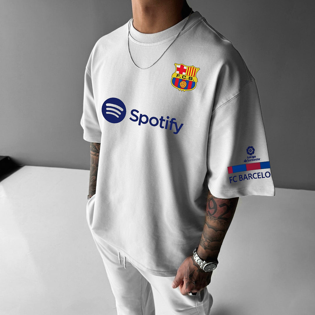 Tricou Unisex Oversize Barca wh