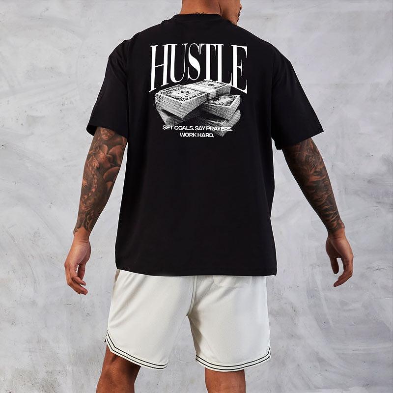 Tricou Unisex Oversize Hustle